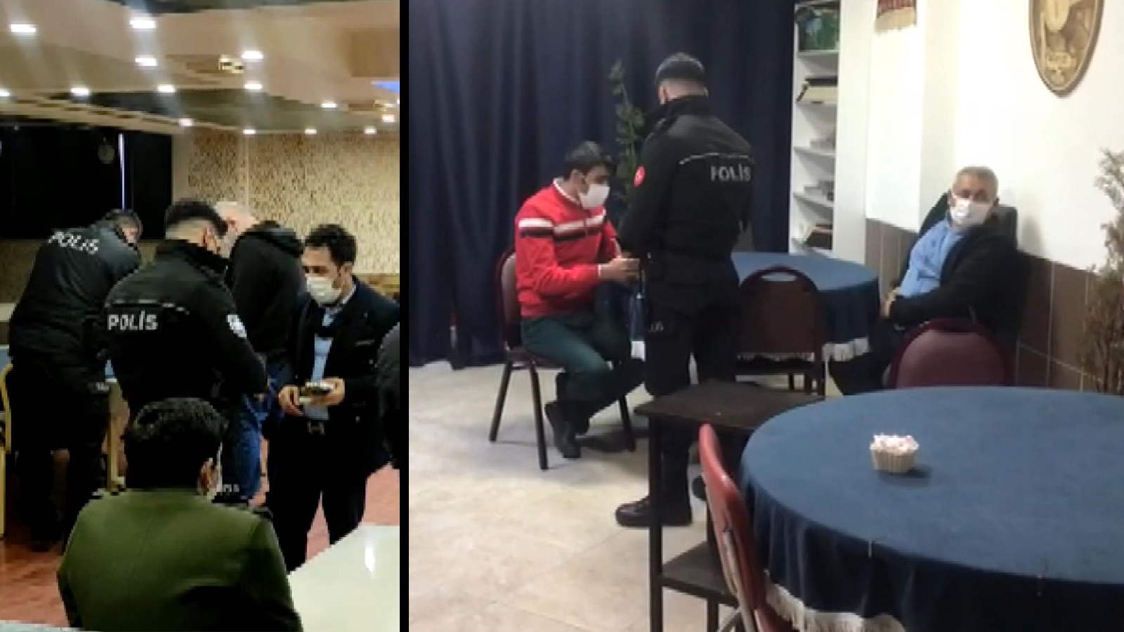 Kahvehanede oyun oynarken basıldılar