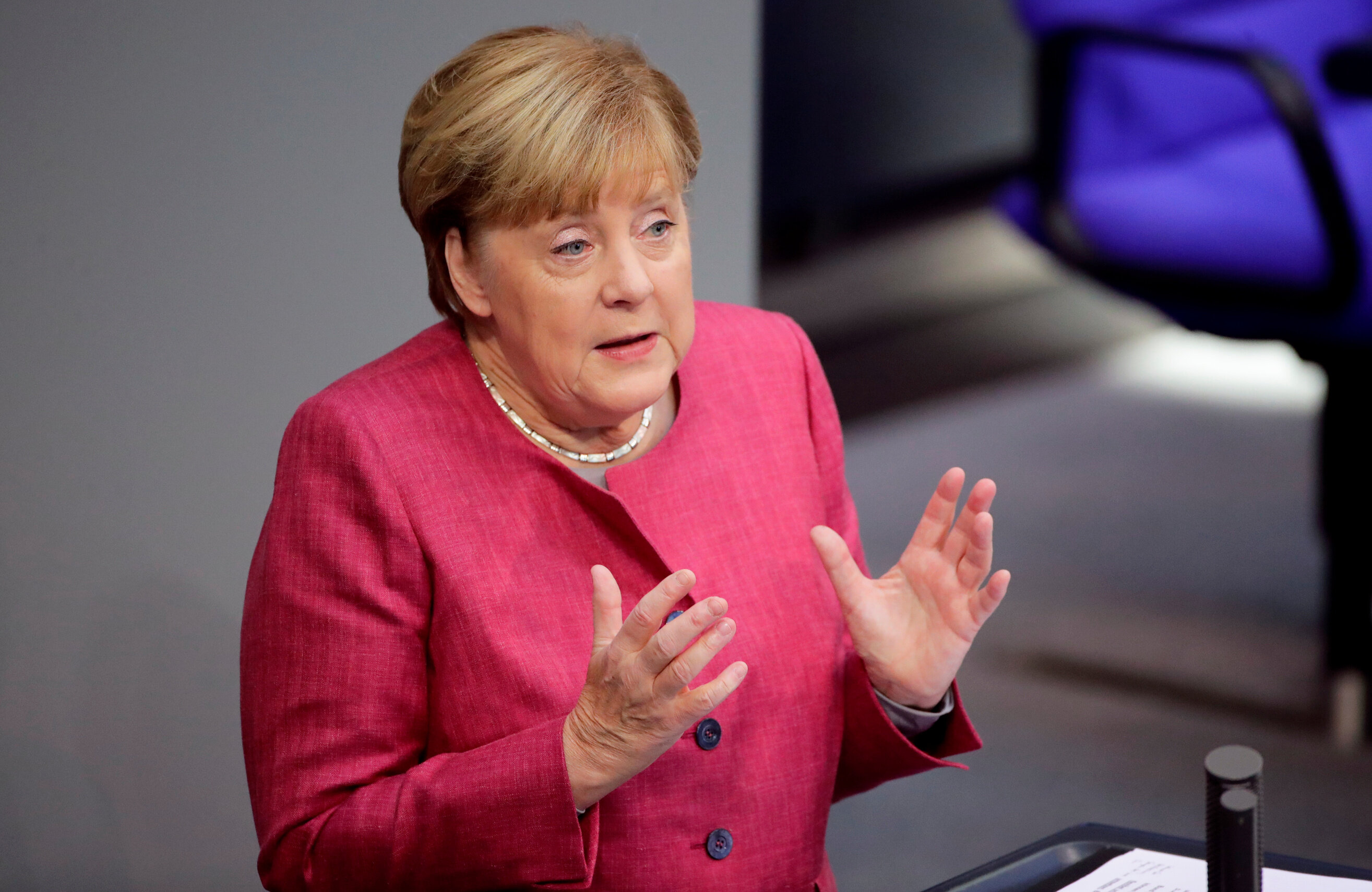 Merkel, Türk doktorlara övgü yağdırıyor