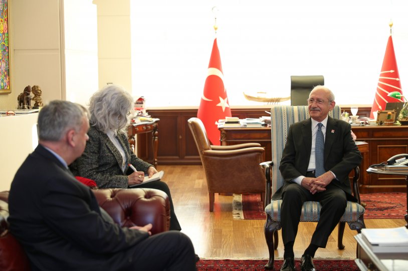 Kılıçdaroğlu'na Büyükelçi ziyareti