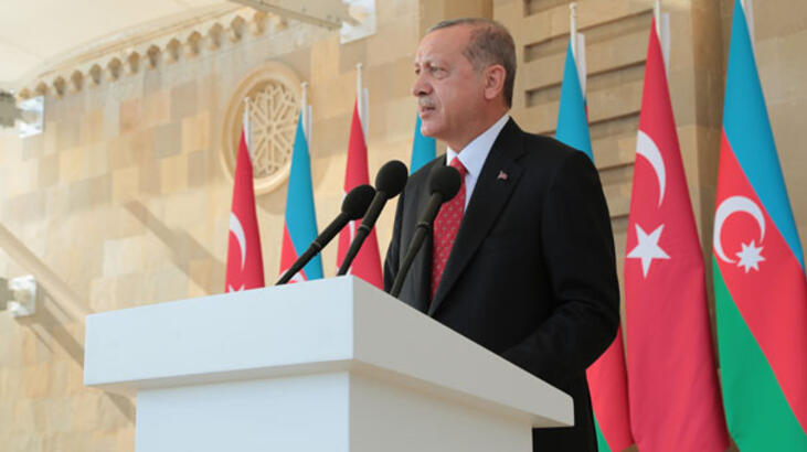 Erdoğan: '2 devlet tek millet' şiarını rehber aldık