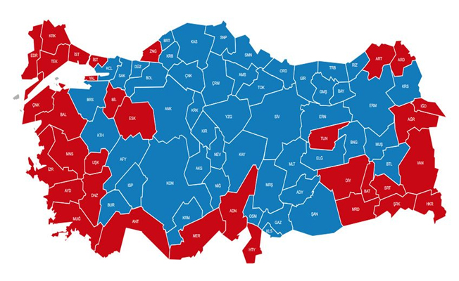 İstanbul, Ankara, İzmir ‘hayır’ diyor