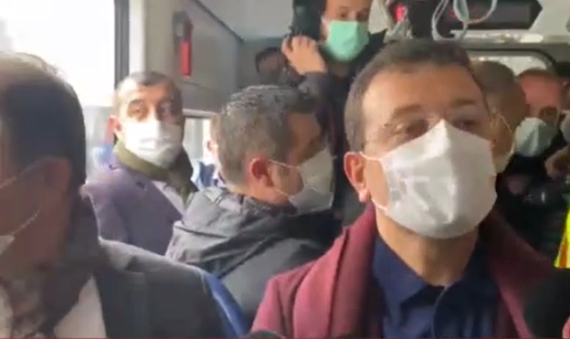 İmamoğlu, tramvay hattının test sürüşünde!