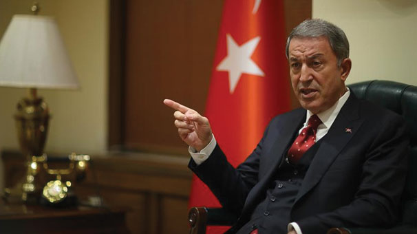 Bakan Akar ateş püskürdü: "Bu tacizden başka bir şey değil!"