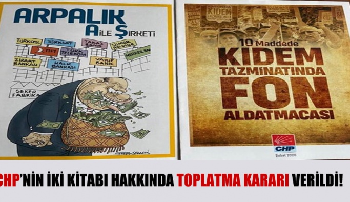 CHP’nin toplatılan kitapçıkları için karar belli oldu