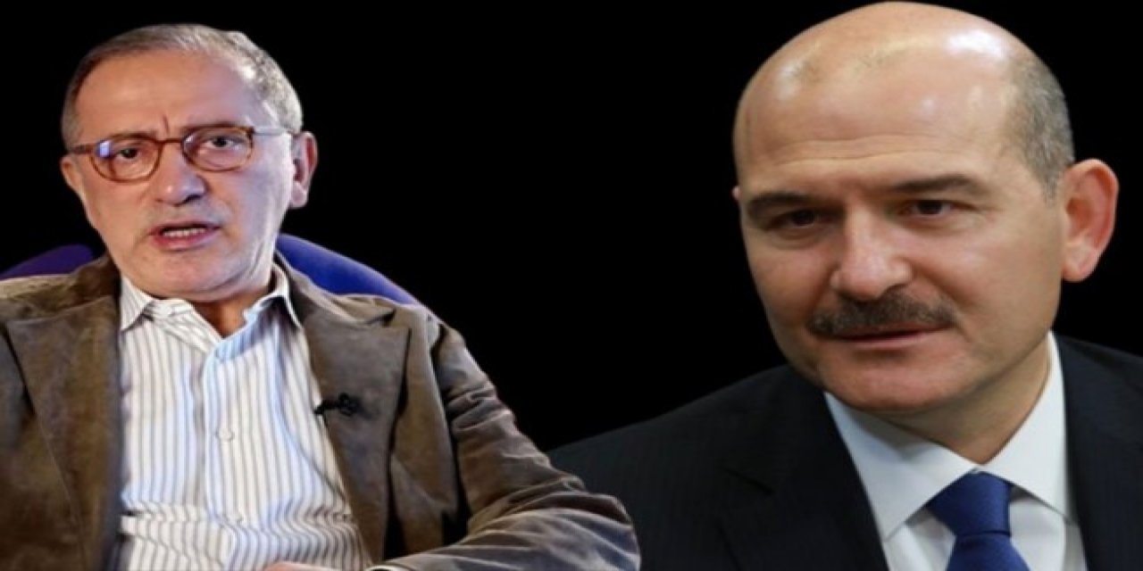 Süleyman Soylu'dan Fatih Altaylı'nın sözlerine tepki!