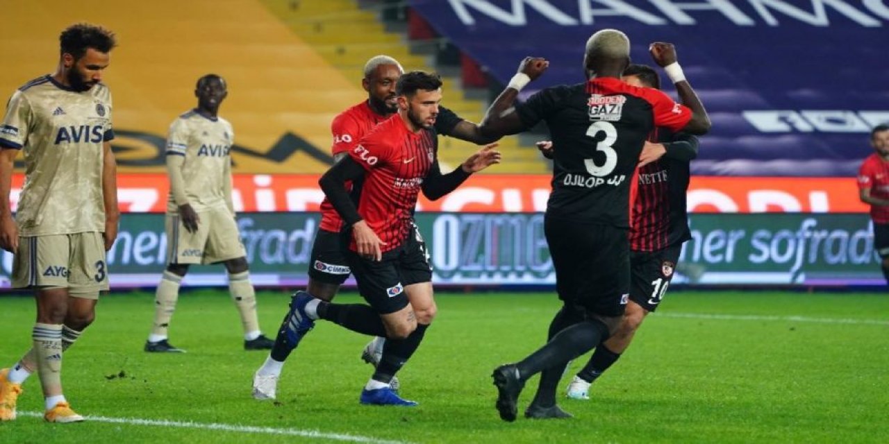 Fenerbahçe, Gaziantep'te yıkıldı!