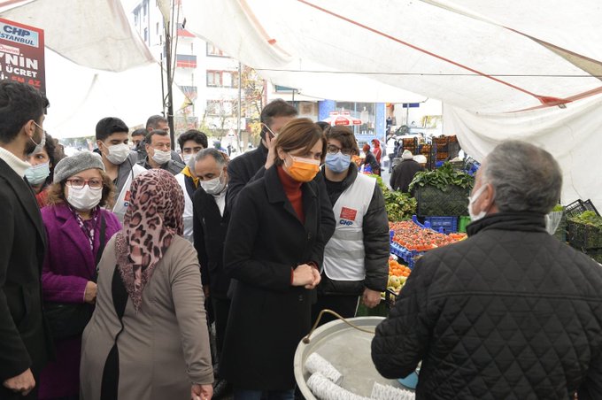 CHP İstanbul İl Örgütü, asgari ücret bilgilendirme çalışmalarına son hız devam ediyor