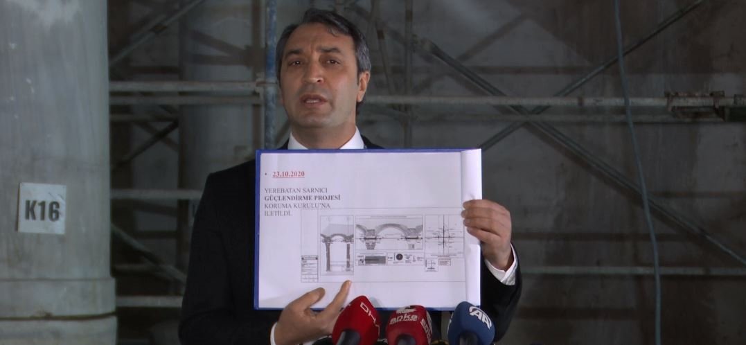 Yerebatan Sarnıcı çöküyor!
