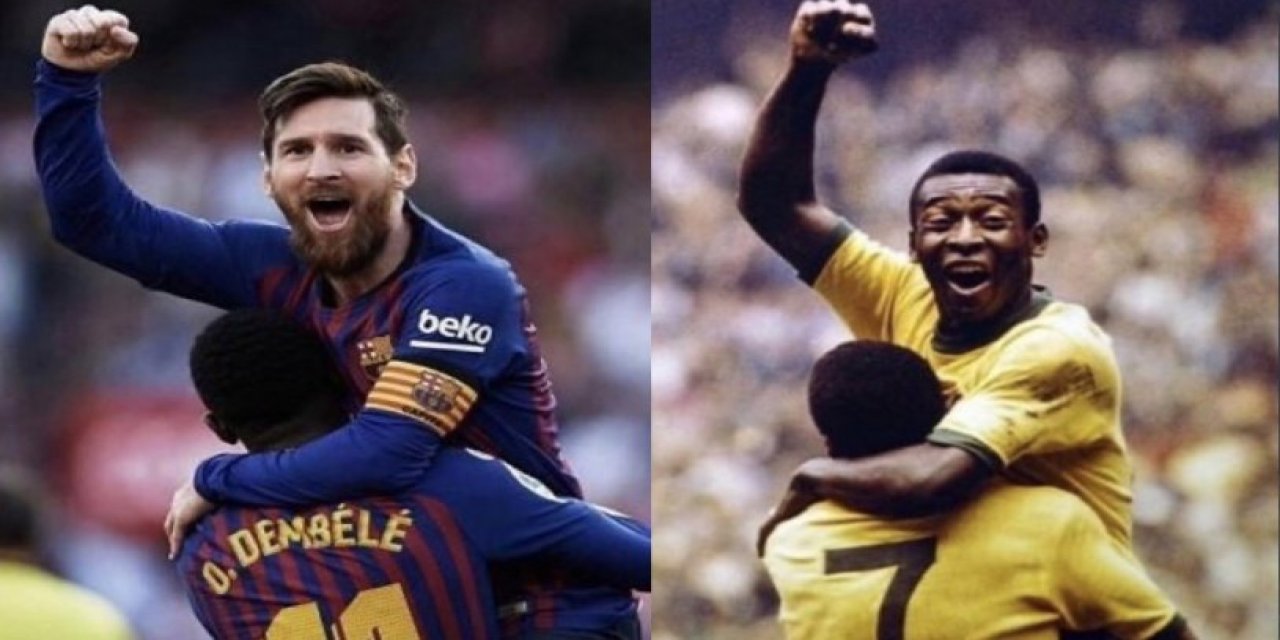 Brezilyalı efsane Pele'den 'Lionel Messi' mesajı