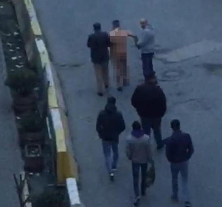 Çırılçıplak soyup mahallede gezdirdiler