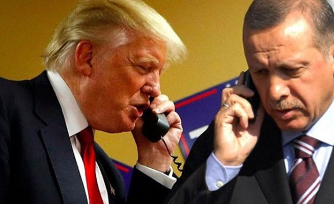 Trump, Erdoğan'ı tebrik etti