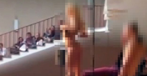 Lise mezuniyetine striptizci çağırdılar