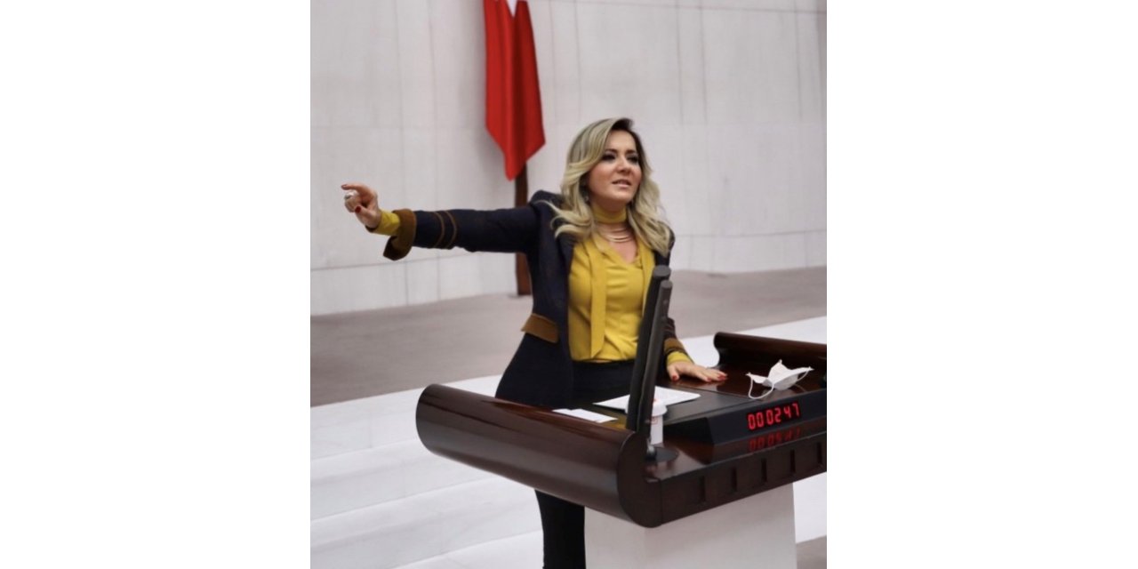 Aylin Cesur TBMM'den bu sözlerle seslendi Canımız, kalbimiz 'Eğirdir Gölü'müz can çekişiyor