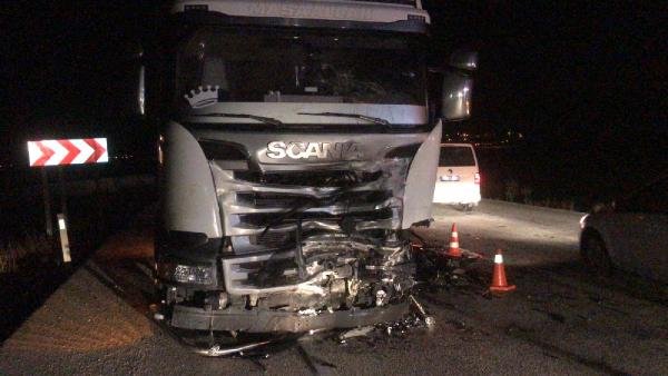 Afyonkarahisar'da feci kaza