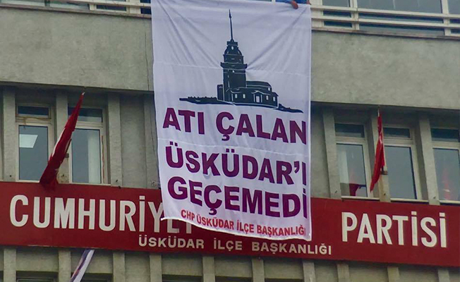 CHP Üsküdar ilçe örgütü: Atı çalan Üsküdar'ı geçemedi