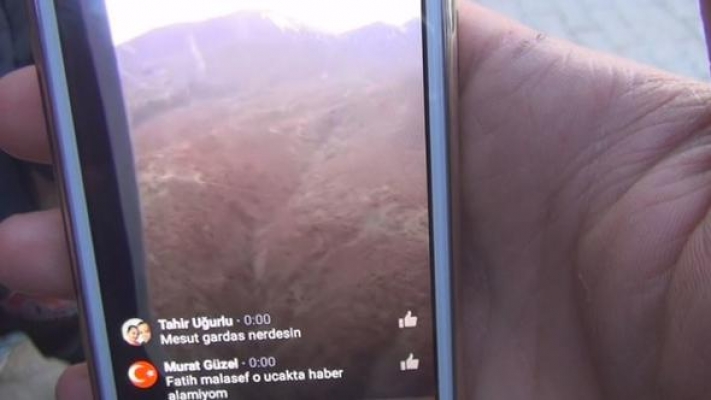 Şehit olmadan önce canlı yayın yapmışlar