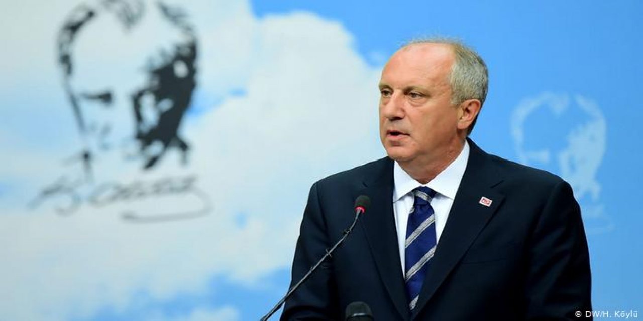 Muharrem İnce'den, "istifa" açıklaması