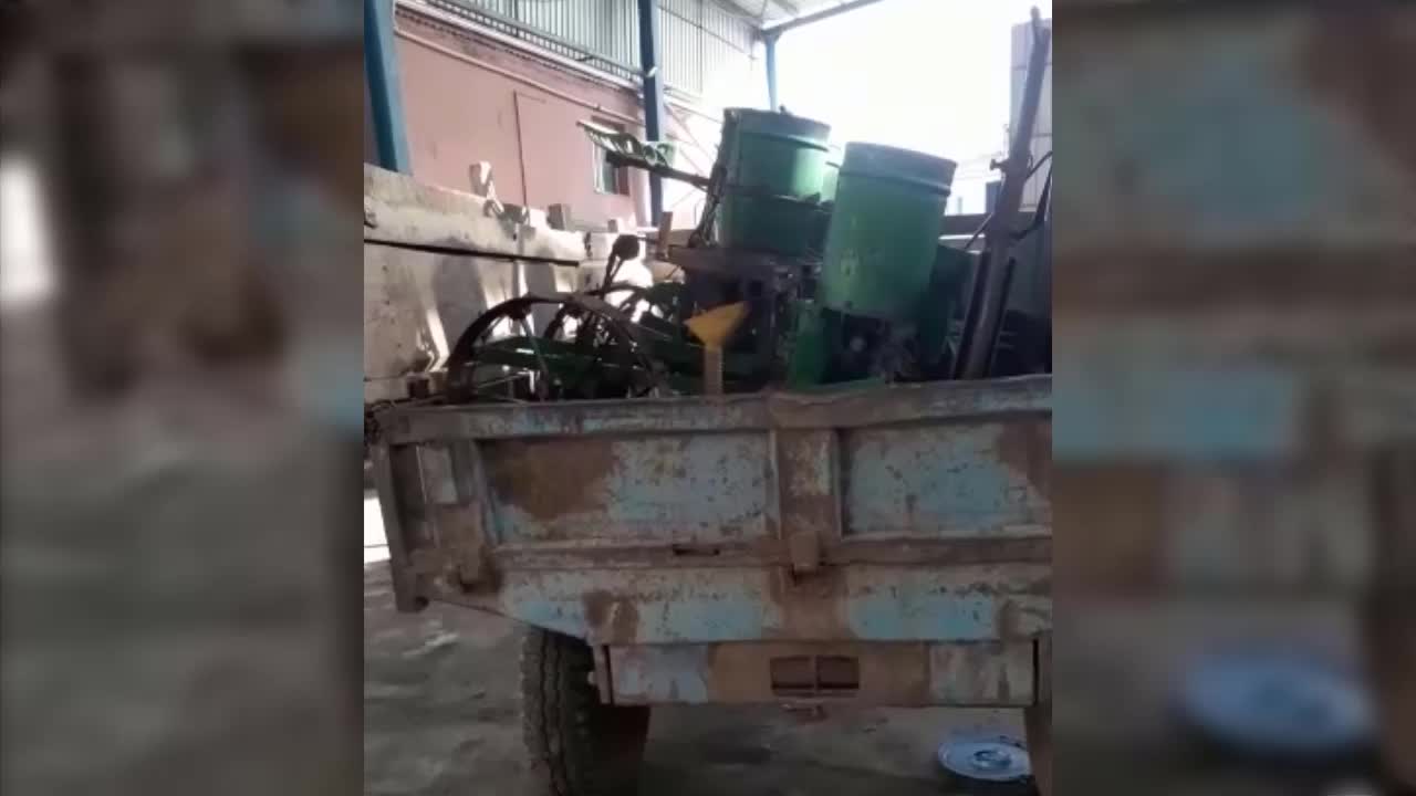Çiftçi Ankara'ya gelebilmek için tarım makinasını satarak yol parası yaptı!