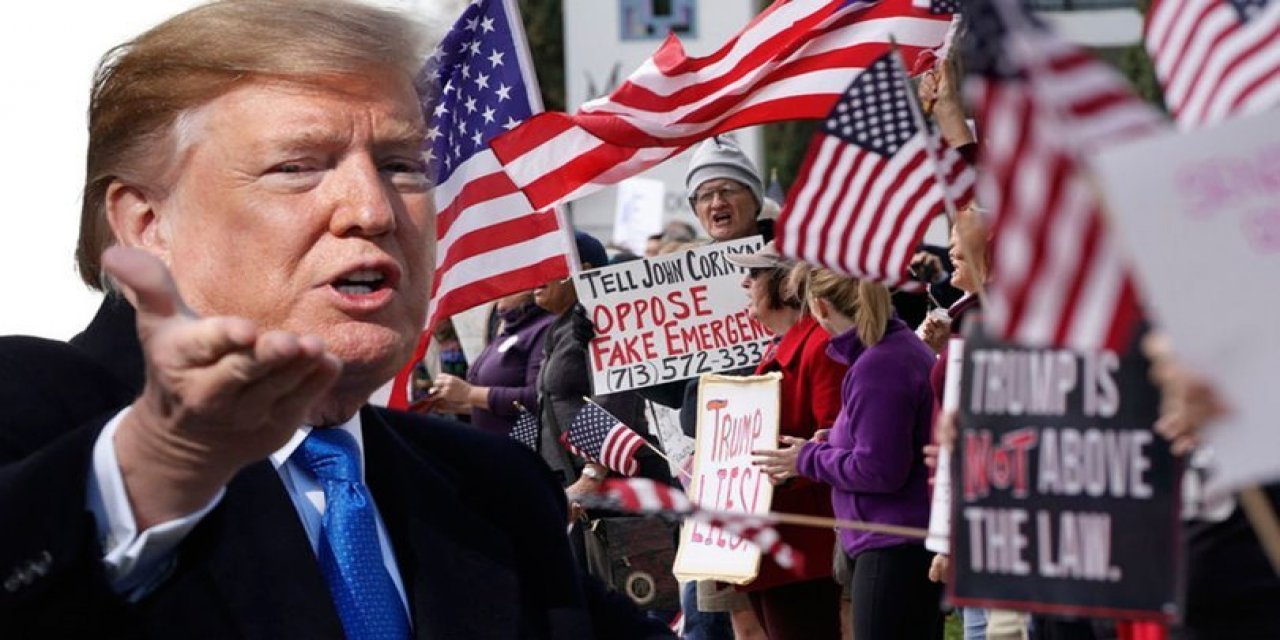 Trump'tan flaş açıklama: Seçimi biz kazandık ama çaldılar!