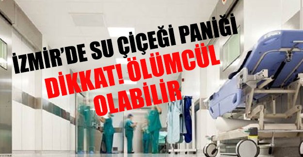 İzmir'de su çiceği paniği