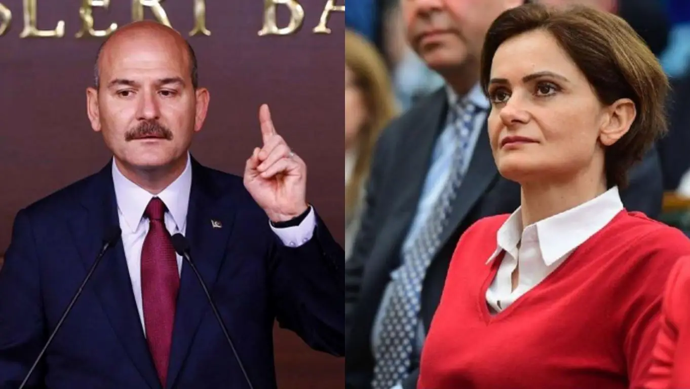 Süleyman Soylu'nun hedefinde bu kez de Canan Kaftancıoğlu vardı