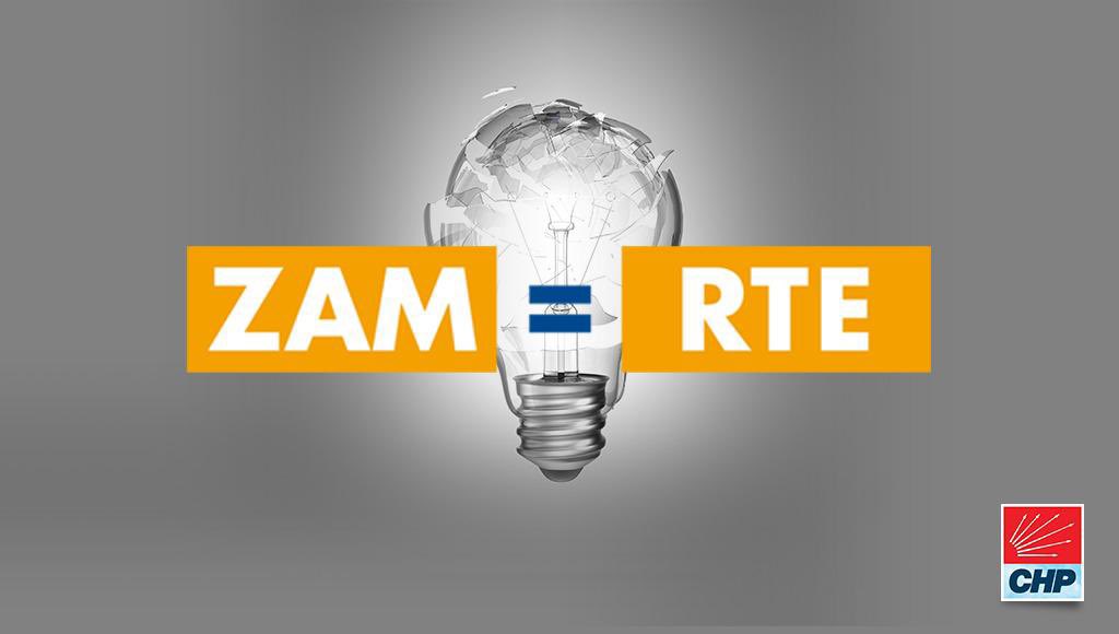 CHP'den Erdoğan'a zam videosu!