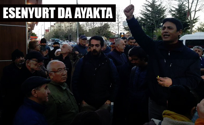 Tencereli - tavalı YSK protestosu