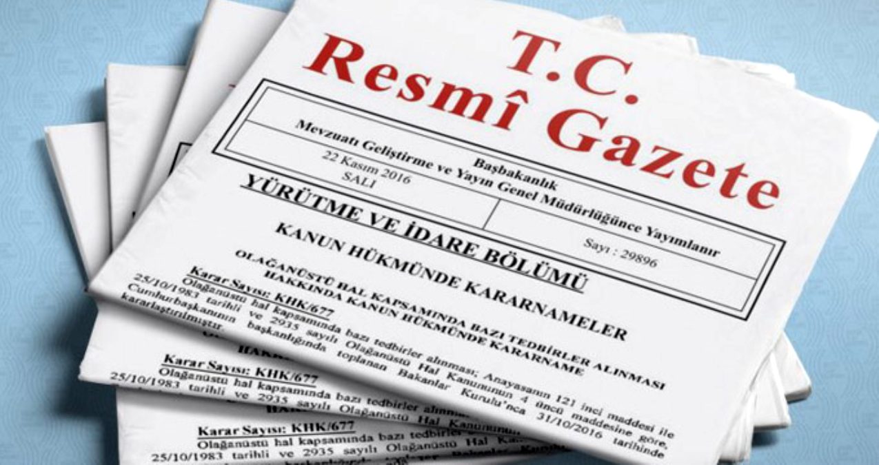 Atama Kararları Resmi Gazete’de!