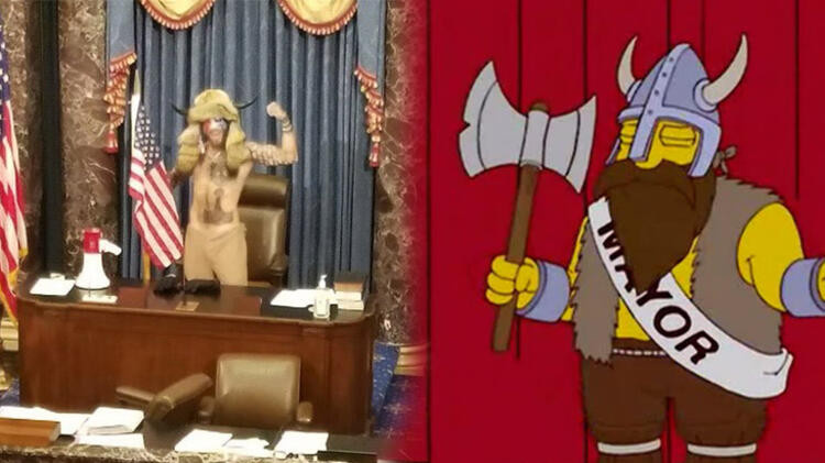 Yok artık! Simpsonlar ABD darbesini de bilmiş