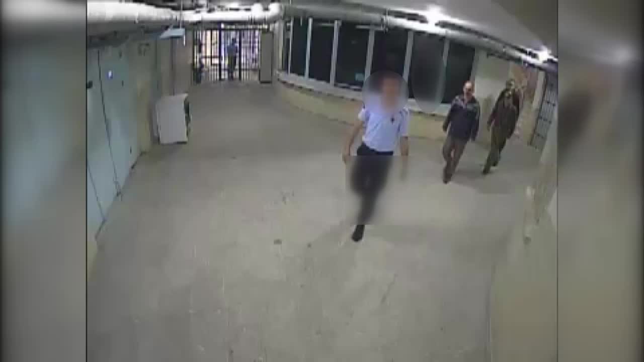 Kırıkkale Cezaevi'nde kol kırma anı kameralara yansıdı!