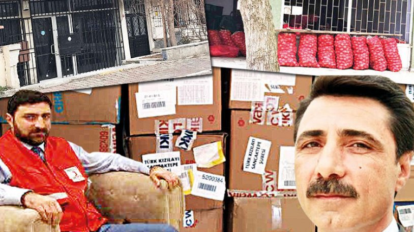 Kızılay'da akıllara durgunluk veren vurgun! 100'den fazla TIR yardım malzemesi var