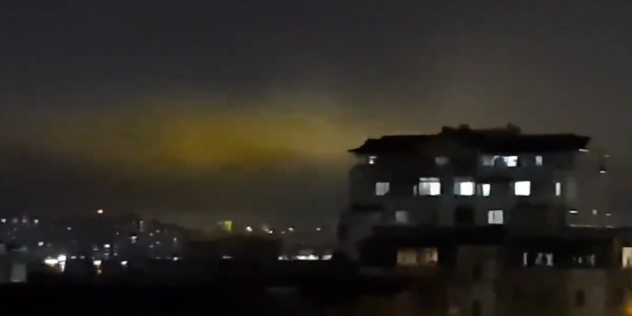 Ankara'da yaşanan depremden ilginç görüntüler!