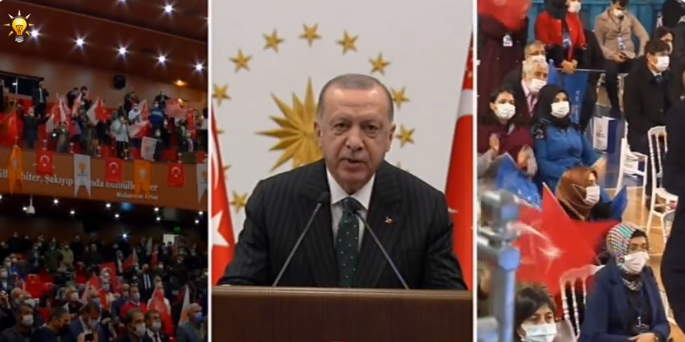 Erdoğan'dan CHP'ye sert sözler: "CHP, tarihi boyunca hep Türkiye’nin ayağındaki prangaları büyütmüş bir partidir"