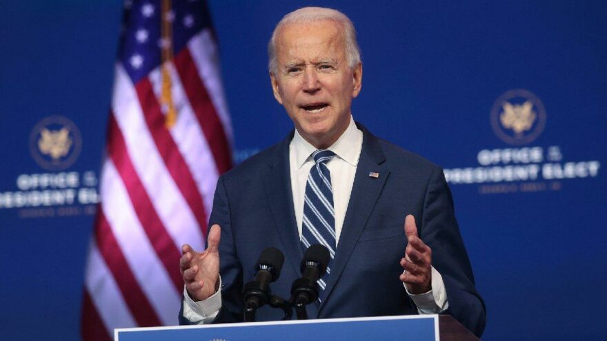Biden, vaatlerini tek tek sıraladı: Her aileye 2 bin dolar!