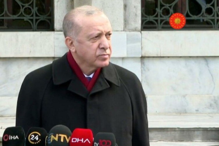 AKP'li Cumhurbaşkanı Erdoğan aşı sonrası ilk kez konuştu: "Evelallah sapasağlamım"