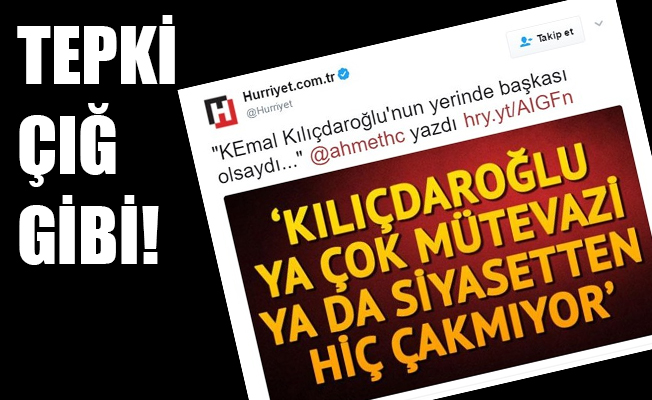 Hürriyet'e yurttaş tepkisi: 'Özür dileyin!'