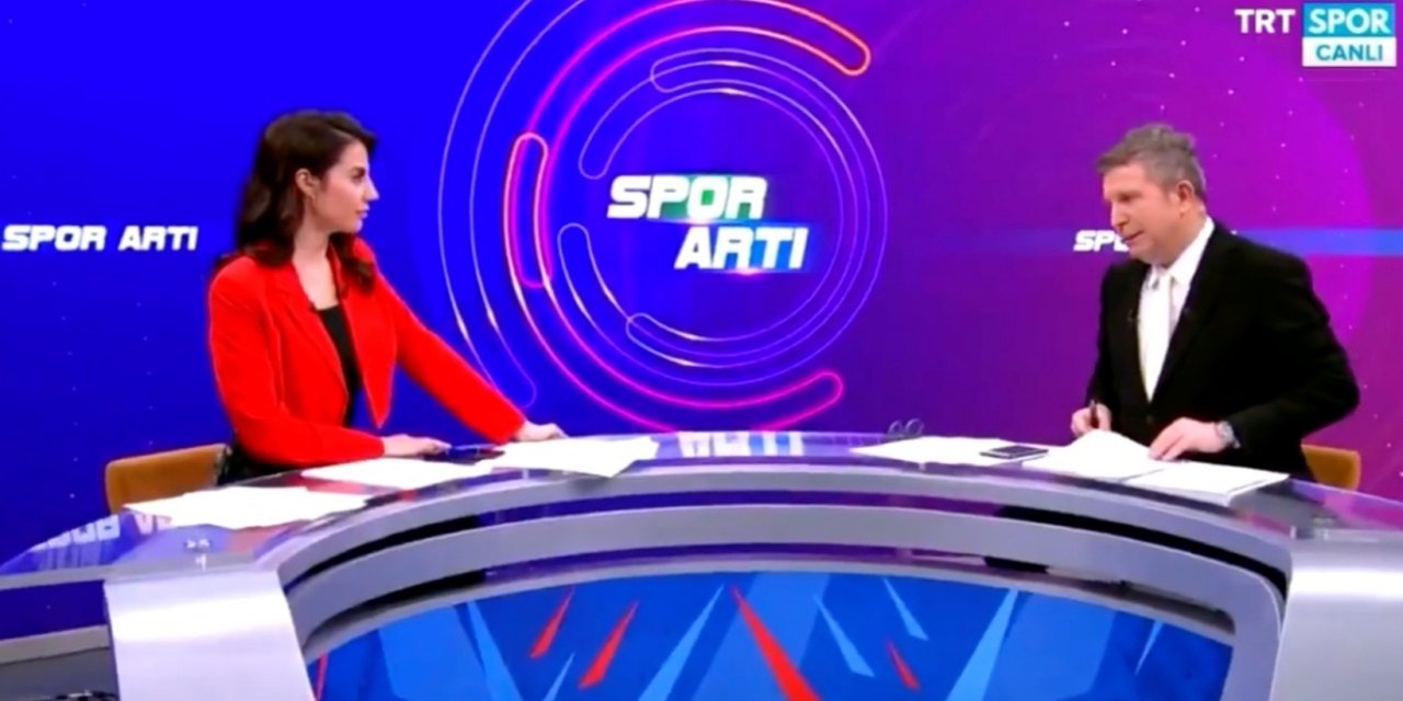 TRT spikerinin 'Mesut Özil' sorusu olay oldu