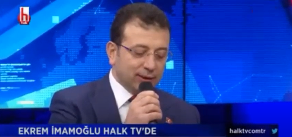 İmamoğlu'ndan Nazım Hikmet şiiri...
