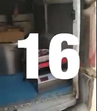 İşçiye bunu da yaptılar: Yemek aracını işçi servisine çevirdiler, 16 işçi sığdırdılar!