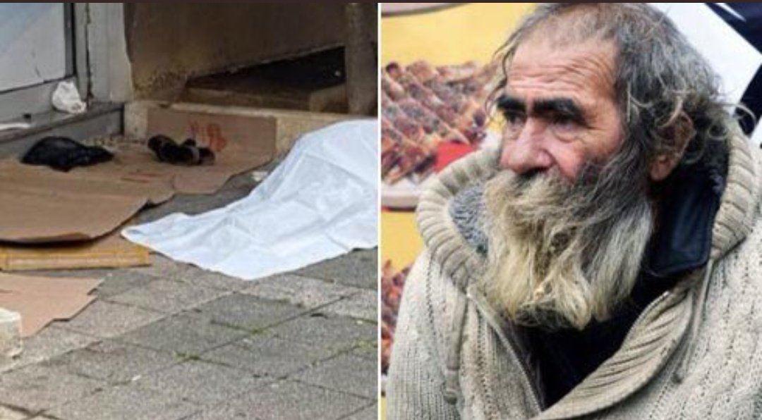 Bir yanda milyonluk saraylar bir yanda sokakta donarak yaşamını yitiren vatandaş Sami Babacan...
