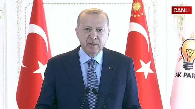 AKP'li Cumhurbaşkanı Erdoğan: "AK Parti Türkiye'nin sadece 18 yılının değil inşallah geleceğinin de partisidir"