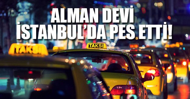 Alman devi İstanbul'da pes etti!