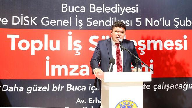 Buca’da mutlu son: En düşük işçi maaşı 5 bin lira!