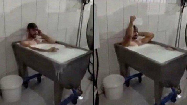 Konya'daki süt banyosunun cezası belli oldu