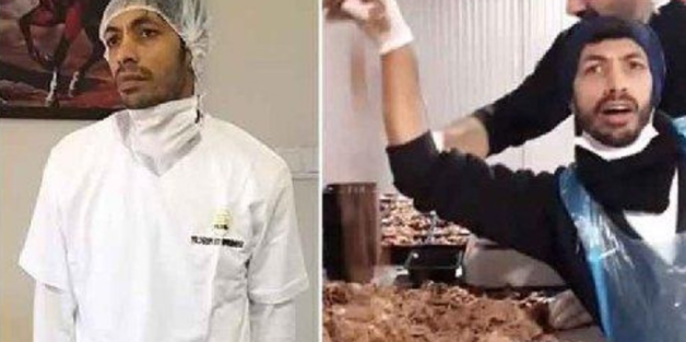 100 kilogram döner imha edildi