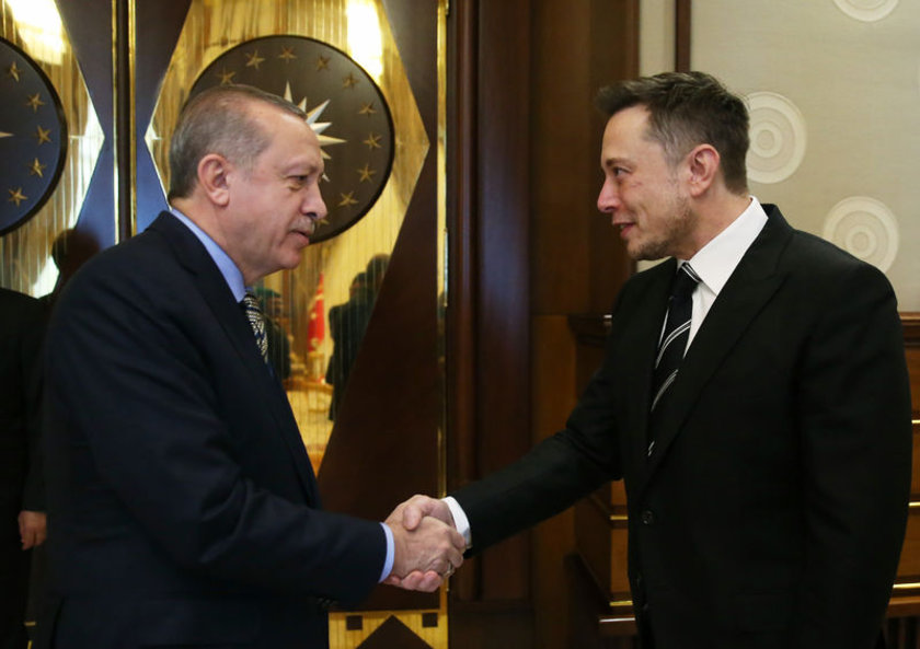Cumhurbaşkanı Erdoğan ile Tesla'nın kurucusu Elon Musk Görüştü!