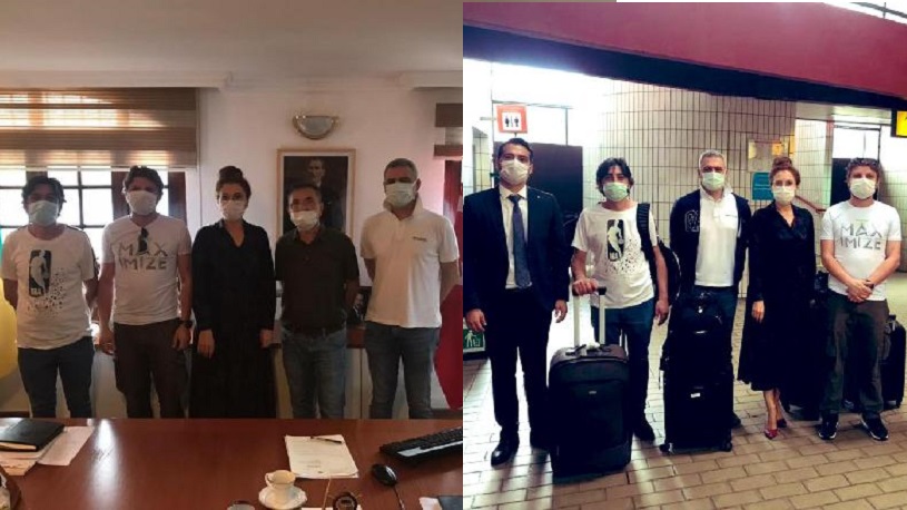 Korsan saldırısından kurtulan 3 denizci Türkiye'ye uğurlandı