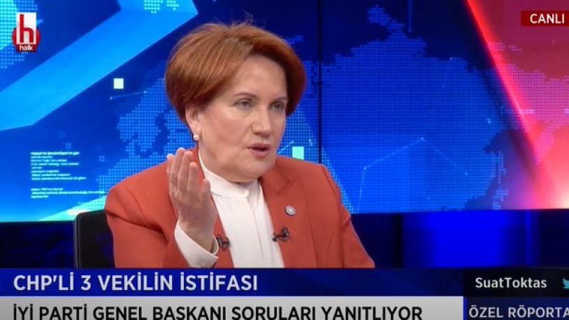 Meral Akşener'den bomba açıklama: "CHP’den istifa eden arkadaşlarımız seçmene hesap verecek"