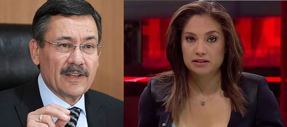 Melih Gökçek'ten Nevşin Mengü'ye tehdit!