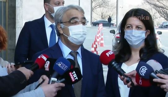 HDP, ilk görüşmesini TBMM Başkanı Mustafa Şentop ile yaptı